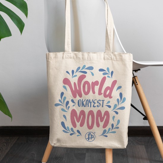 World okeyest mom (Τσάντα  Αγοράς)